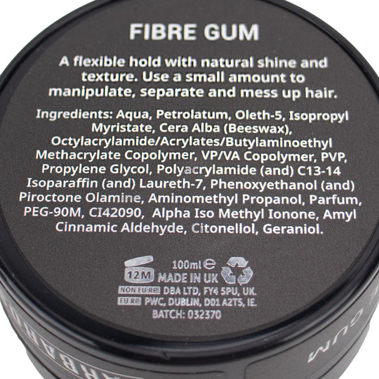 Fibre Gum Hair Styling Wax 100g - Barbarossa Brothers