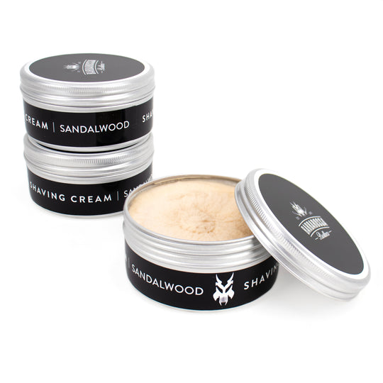 Sandalwood Shaving Cream (100ml) - Barbarossa Brothers