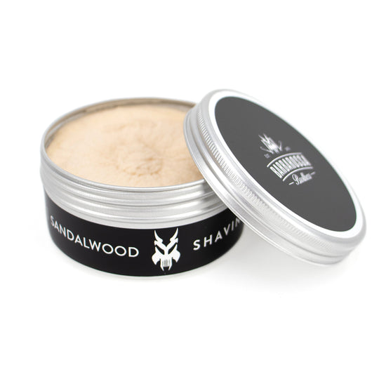 Sandalwood Shaving Cream (100ml) - Barbarossa Brothers