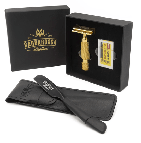 Single Blade Razors Combo Shaving Set* - Barbarossa Brothers
