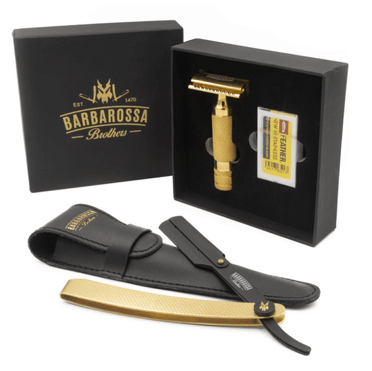 Single Blade Razors Combo Shaving Set* - Barbarossa Brothers