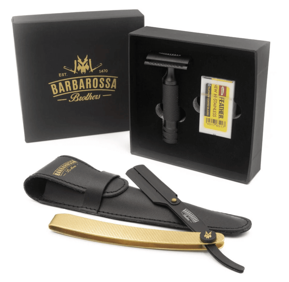 Single Blade Razors Combo Shaving Set* - Barbarossa Brothers