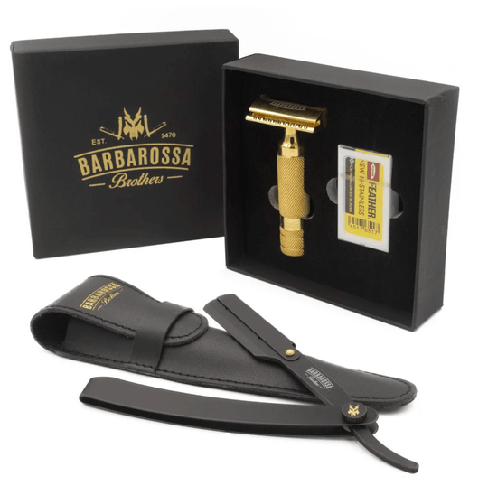 Single Blade Razors Combo Shaving Set* - Barbarossa Brothers