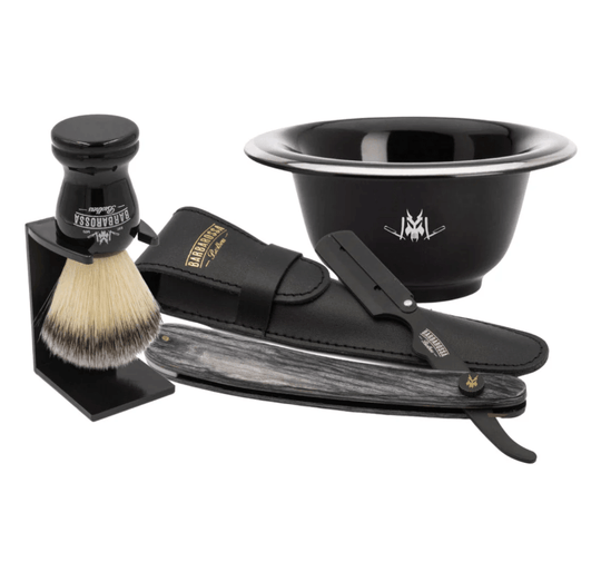 The Buccaneer Cut Throat Razor Shaving Set* - Barbarossa Brothers