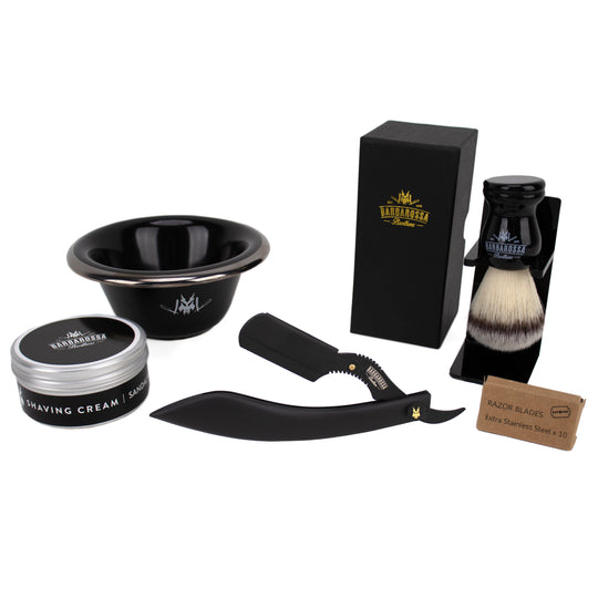 The Cutlass Cut Throat Razor Shaving Set* - Barbarossa Brothers