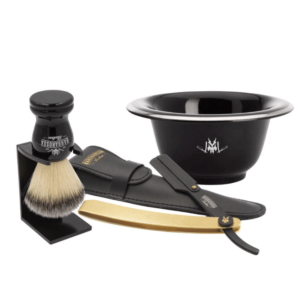 The Jolly Roger Cut Throat Razor Shaving Set* - Barbarossa Brothers