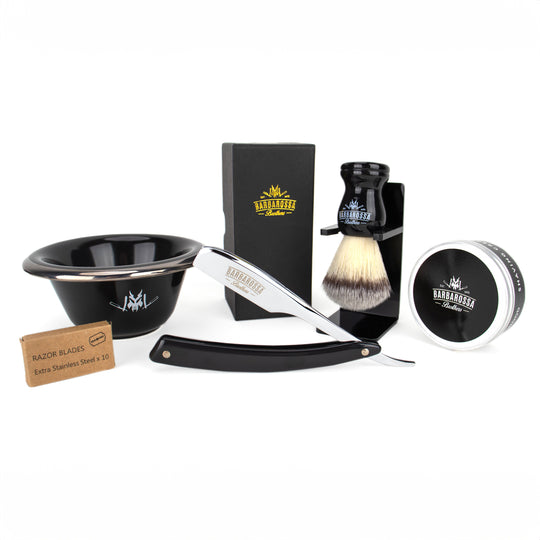 The Kamisori Cut Throat Razor Shaving Set* - Barbarossa Brothers