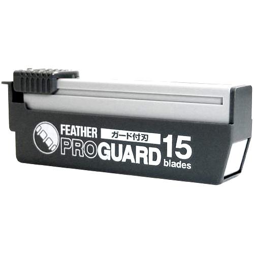 15 x Feather Pro Guard Blades PG-15 (Suitable for Japanese Kamisori Cut Throat Razor Razors) - Barbarossa Brothers