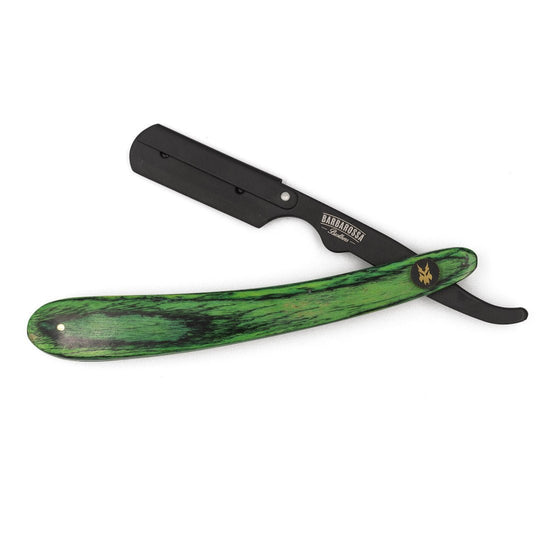 Cut Throat Razor - The Buccaneer - Wooden - Barbarossa Brothers