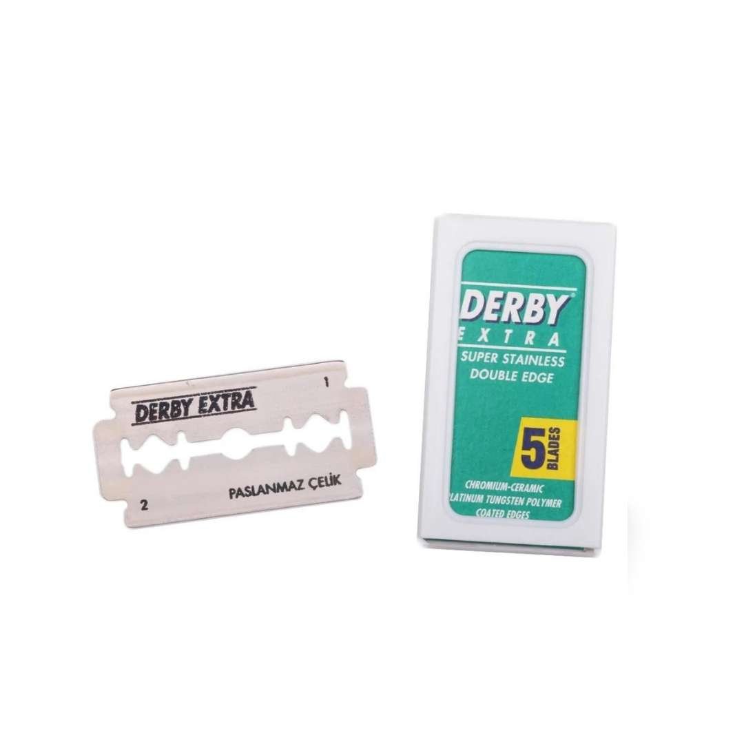 Derby Extra Swedish Steel Safety Razor Blades x 5 - Barbarossa Brothers