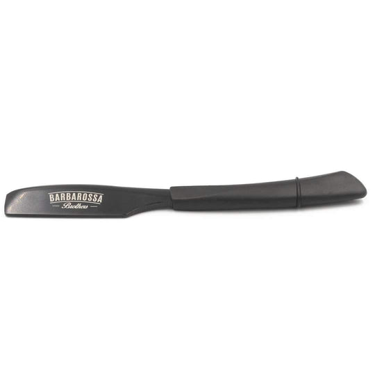 Japanese Kamisori Cut Throat Razor in Matt Black - Barbarossa Brothers