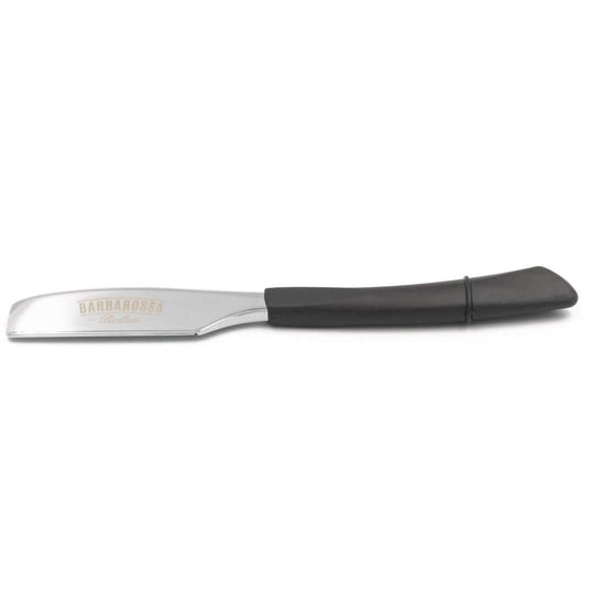 Japanese Kamisori Cut Throat Razor in Polished Silver - Barbarossa Brothers