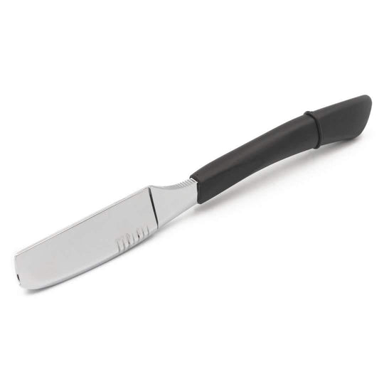 Japanese Kamisori Cut Throat Razor in Polished Silver - Barbarossa Brothers