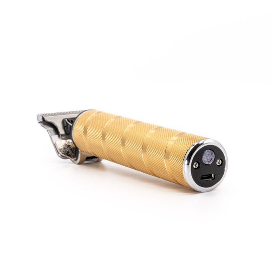 Skeleton T Blade Trimmer - Knurled Gold - Barbarossa Brothers