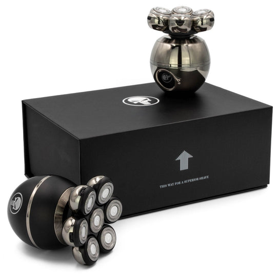SmoothKing Electric Head Shaver & Manscaper in Silver - Barbarossa Brothers