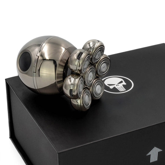 SmoothKing Electric Head Shaver & Manscaper in Silver - Barbarossa Brothers