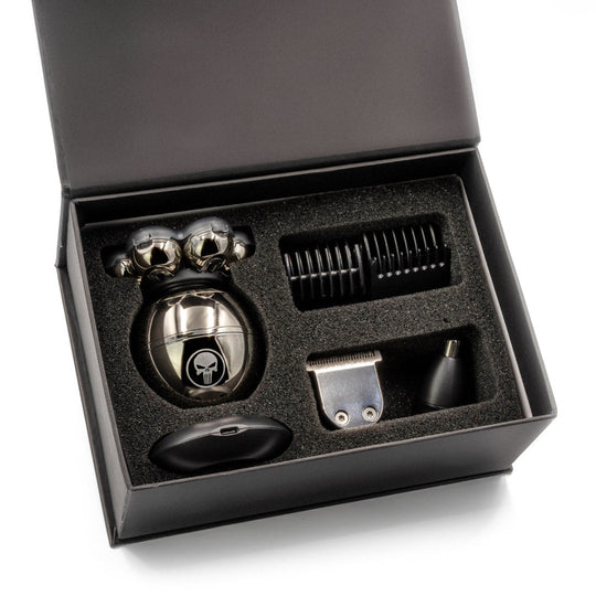 SmoothKing Electric Head Shaver & Manscaper in Silver - Barbarossa Brothers