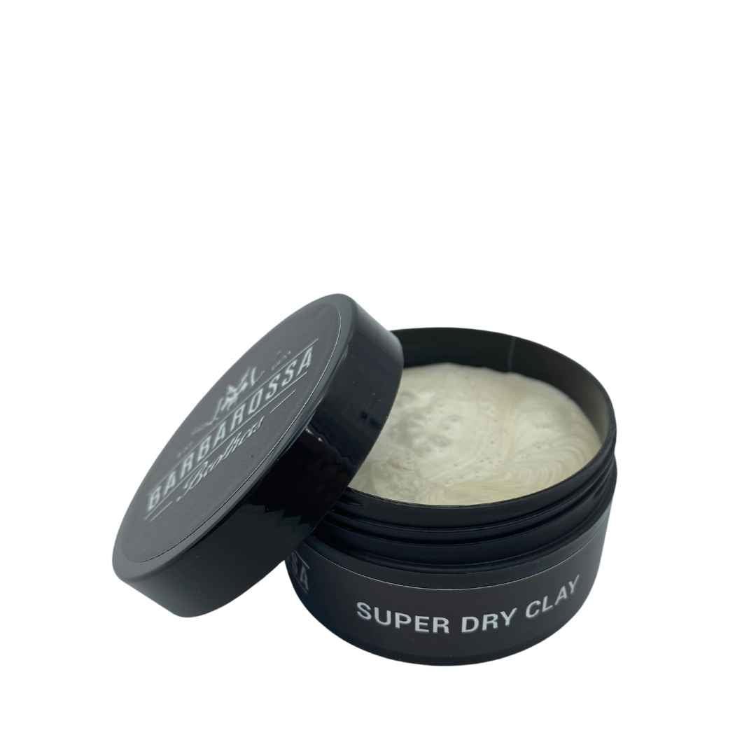 Super Dry Clay Hair Styling Wax 100g Barbarossa Brothers