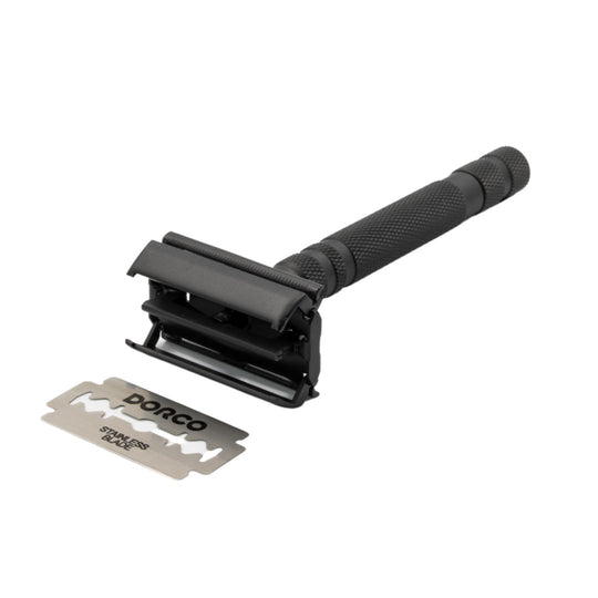 The P1R8 Double Edge Safety Razor Set with Stand & Blades - Barbarossa Brothers