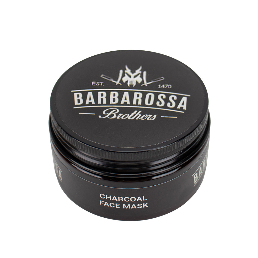 Charcoal Face Mask 100ml - Barbarossa Brothers