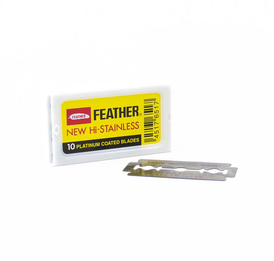 Feather Safety Razor Blades x 10 - Barbarossa Brothers