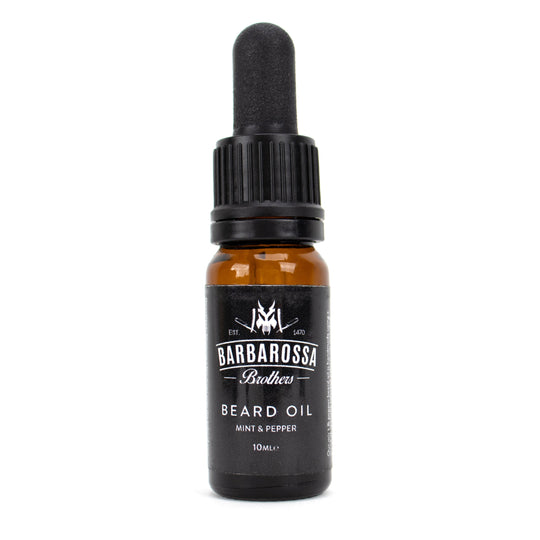 Mint & Pepper Beard Oil 10ml - Barbarossa Brothers