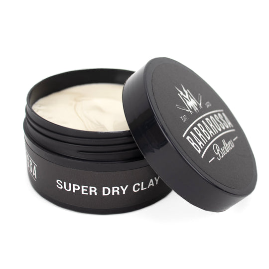 Super Dry Clay Hair Styling Wax 100g - Barbarossa Brothers