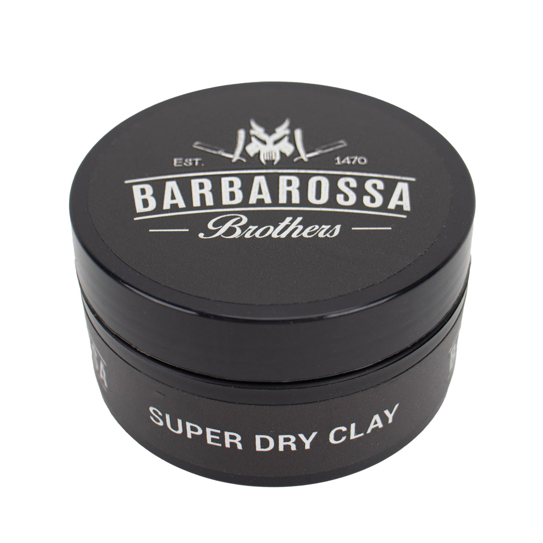 Super Dry Clay Hair Styling Wax 100g - Barbarossa Brothers