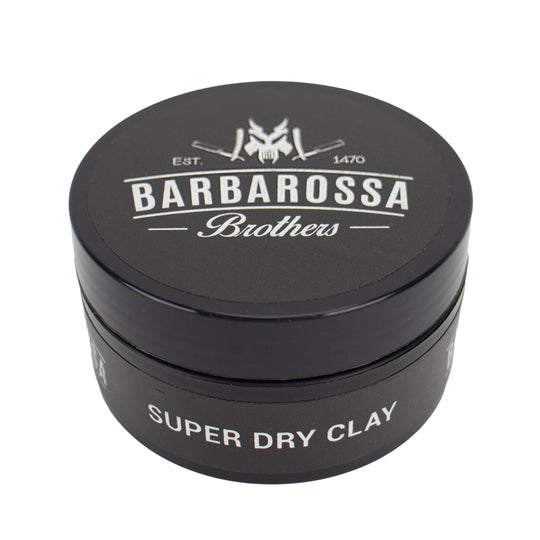 Super Dry Clay Hair Styling Wax 100g - Barbarossa Brothers