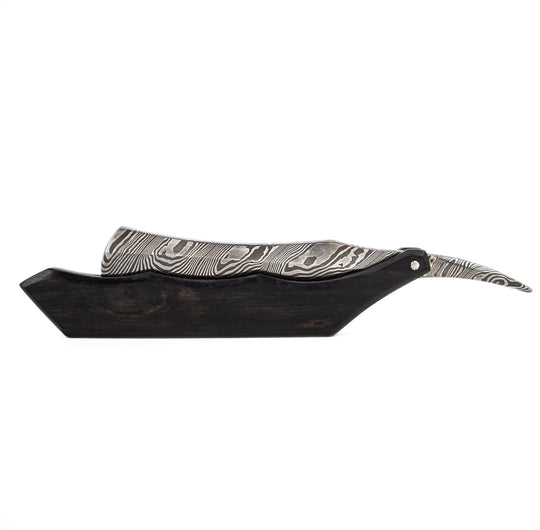 The Hayreddin Damascus Steel Straight Razor - Barbarossa Brothers