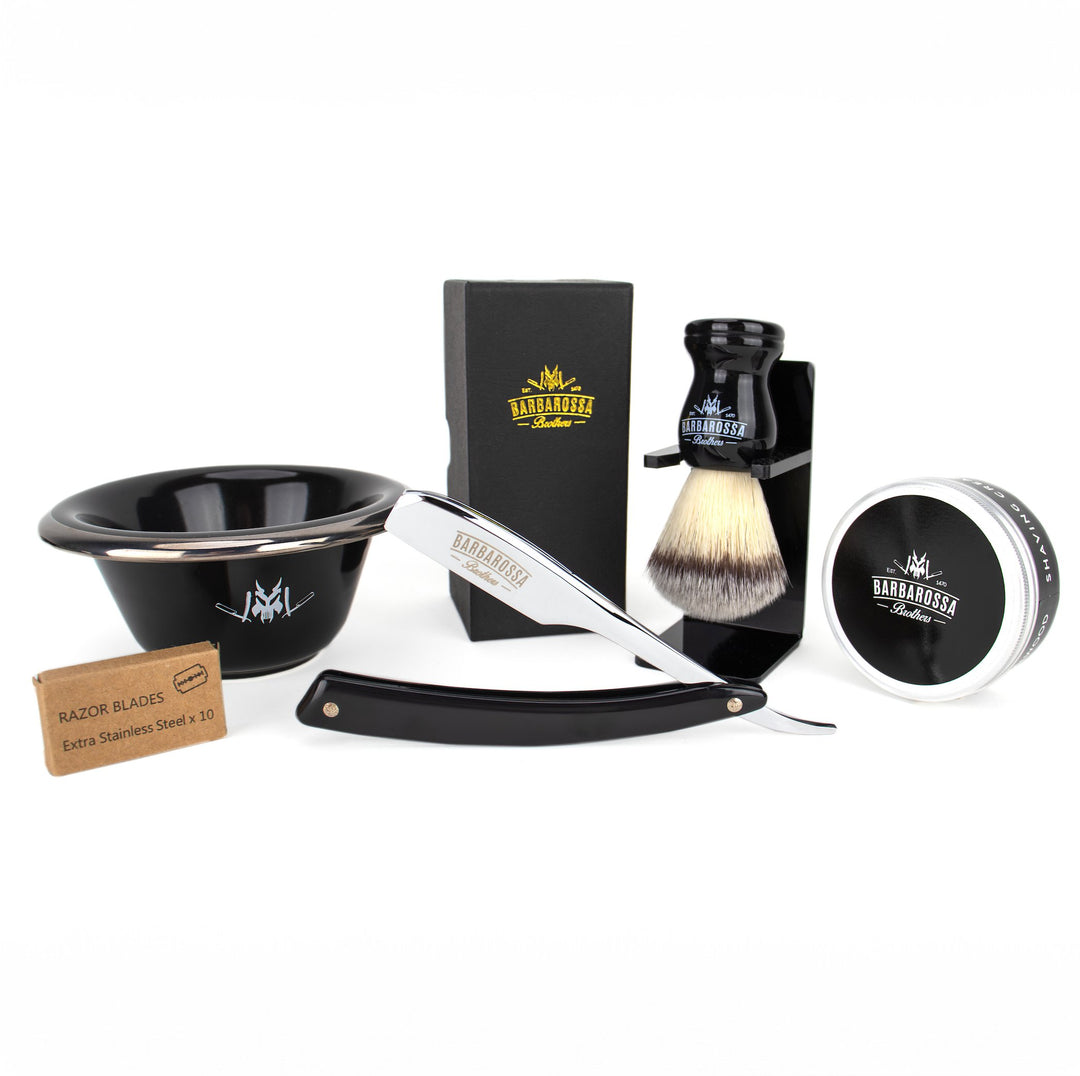 The Kamisori Cut Throat Razor Shaving Set - Barbarossa Brothers