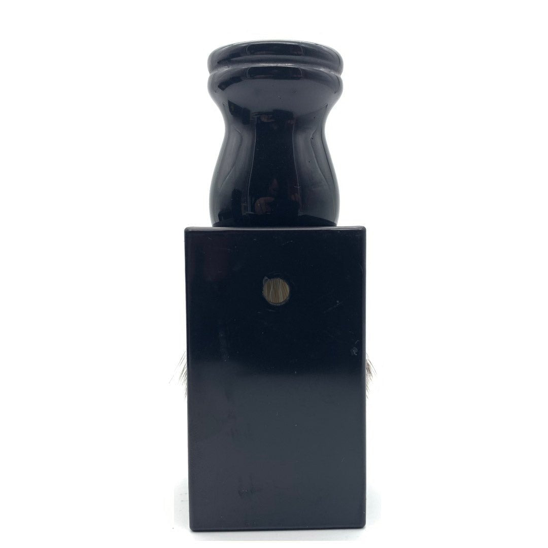 Black Plastic Drip Stand for synthetic shaving brush - Barbarossa Brothers