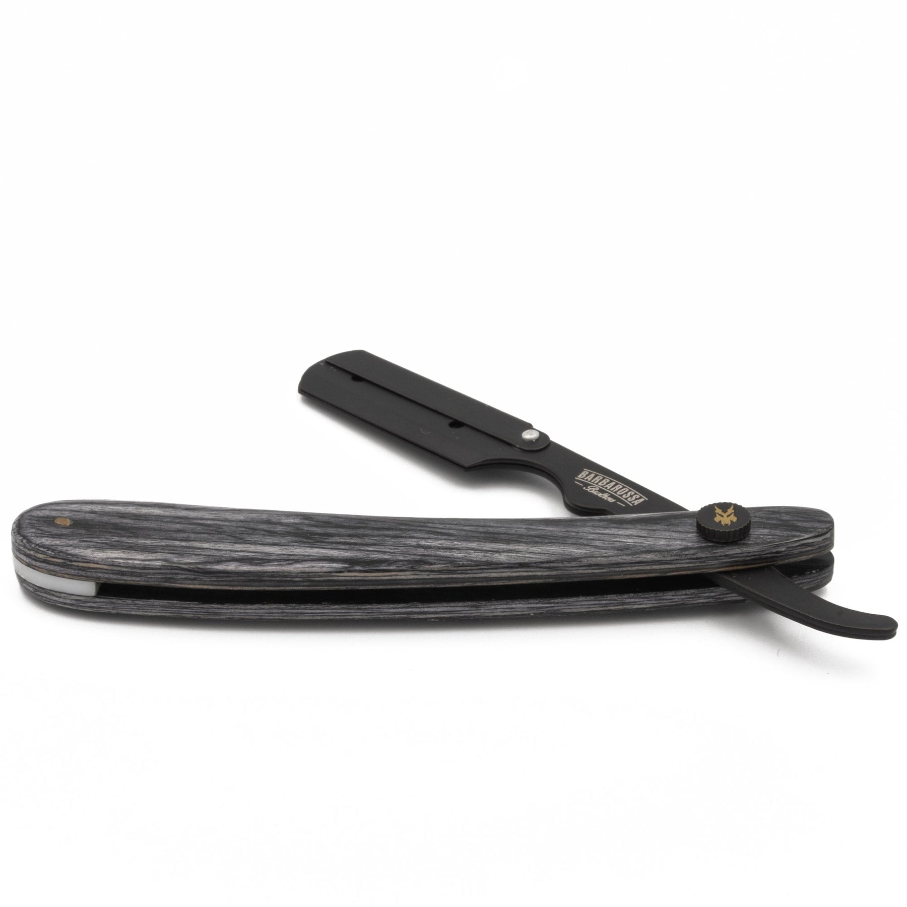 Cut Throat Razor Set Best Straight Razor Barber Blade Razor in Grey