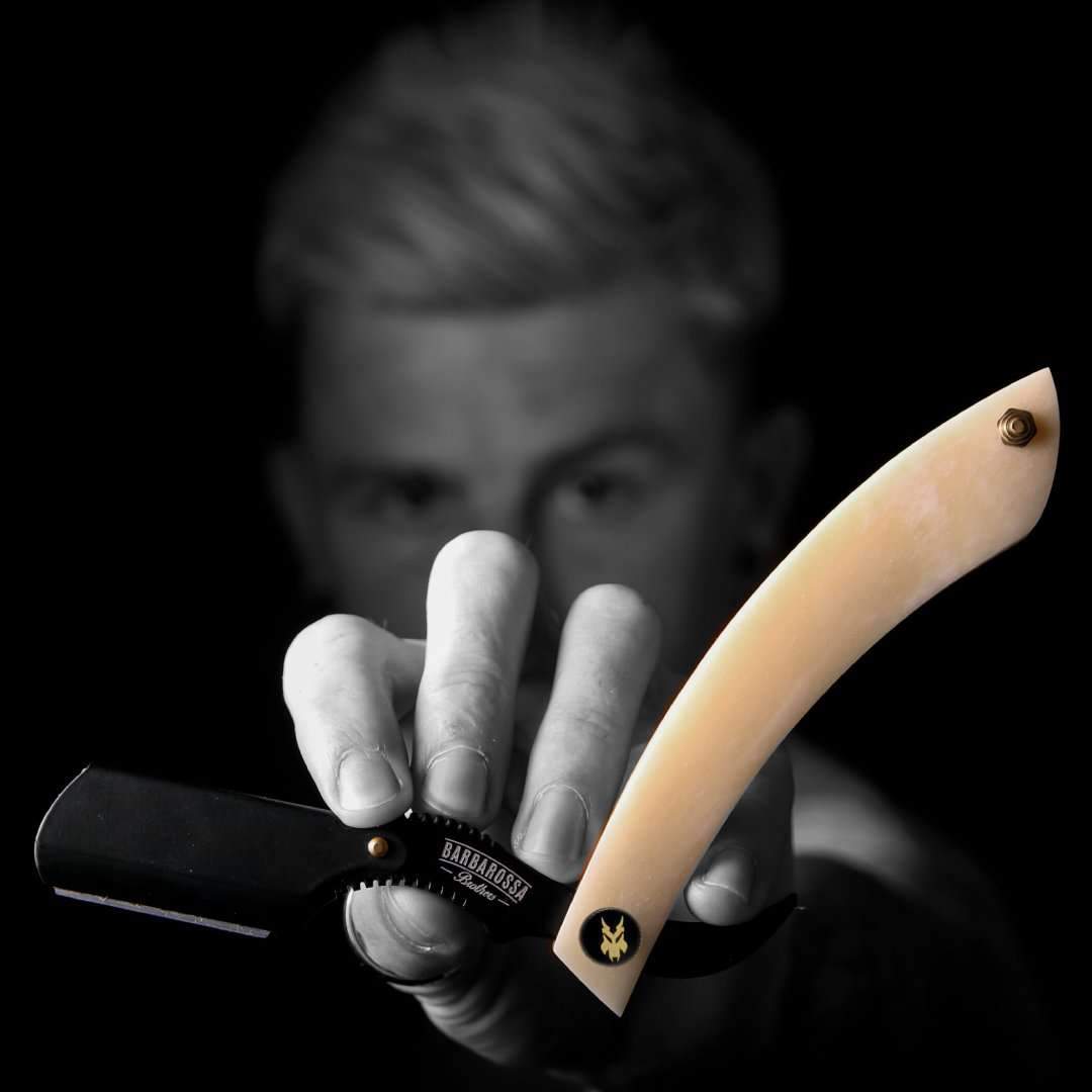 The Cutlass Razor Cut Throat Razor Set - Best Straight Razor - Barber Blade Razor in ...