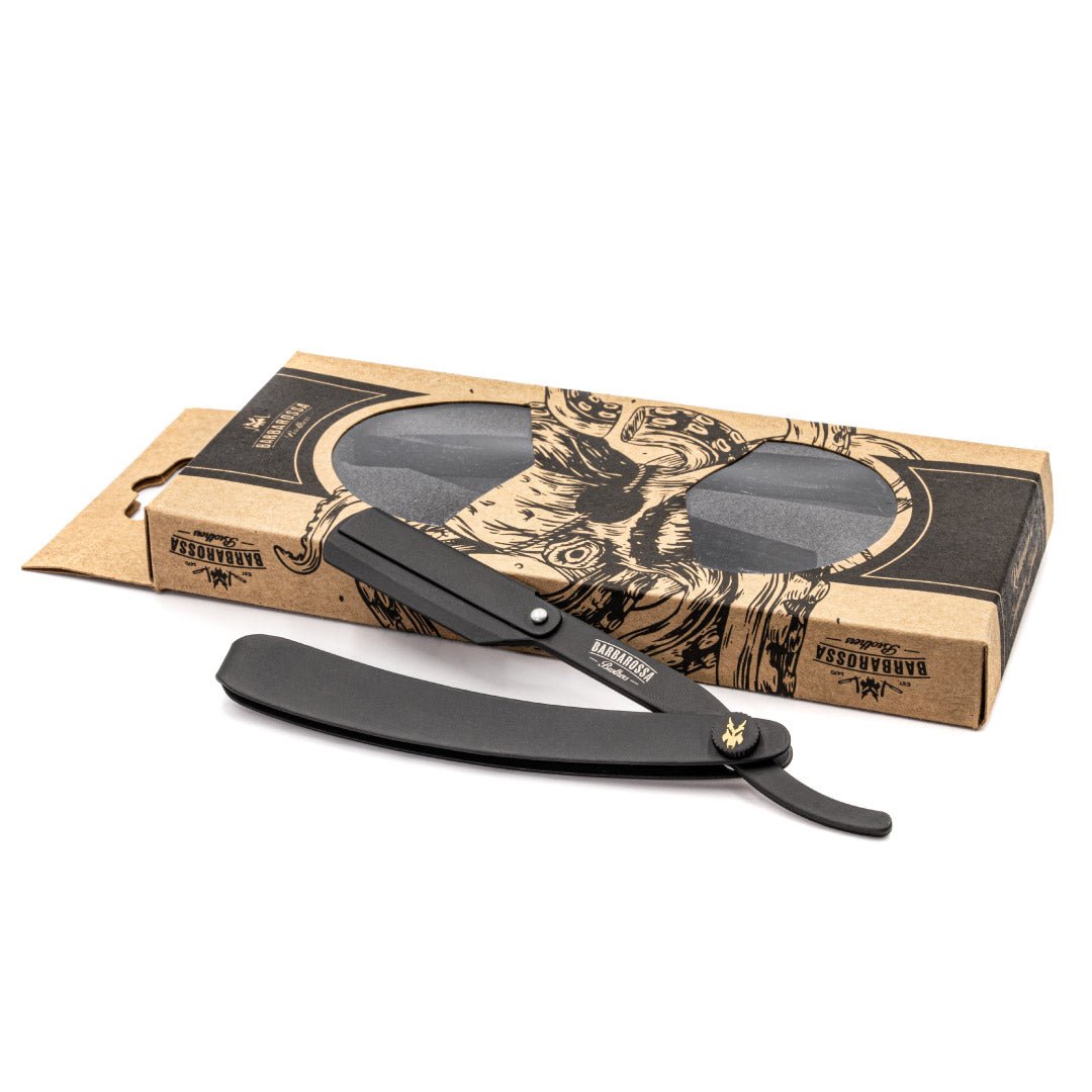 Cut Throat Razor - The Jolly Roger - Stainless Steel - Barbarossa Brothers