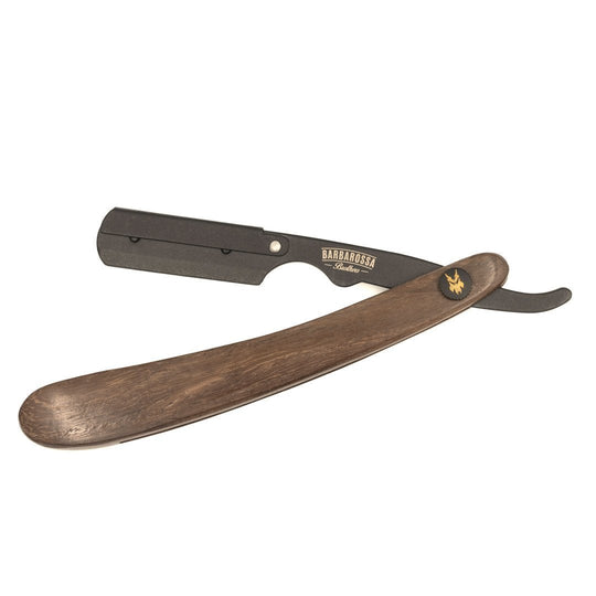 Cut Throat Razor - The Privateer - Wooden - Barbarossa Brothers