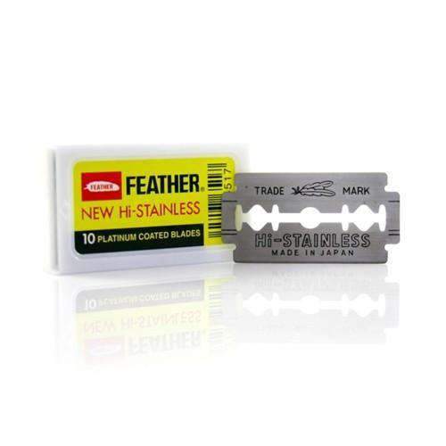 Feather Safety Razor Blades x 10 - Barbarossa Brothers