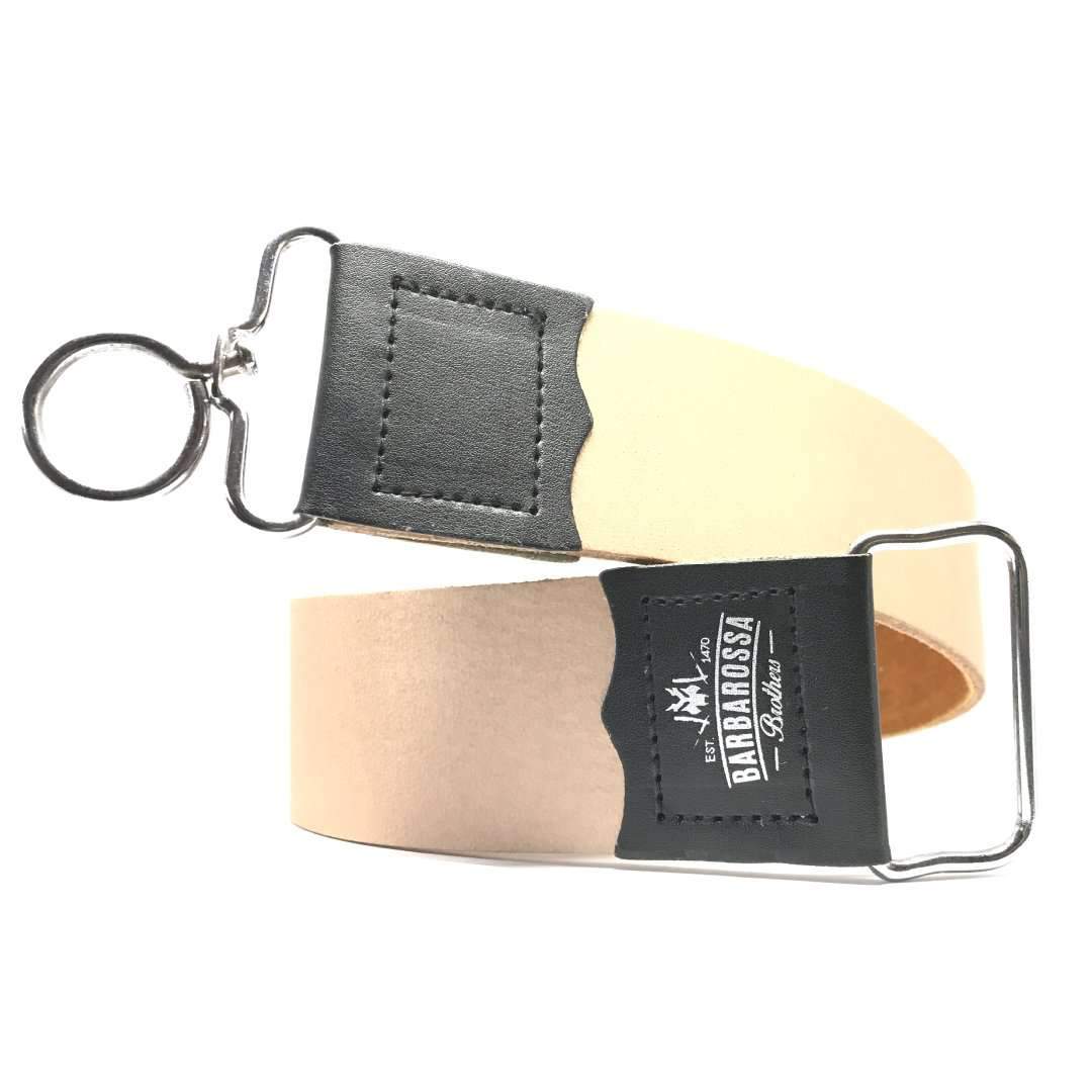 Light Brown Genuine Cowhide Leather Strop Extra Long - Barbarossa Brothers