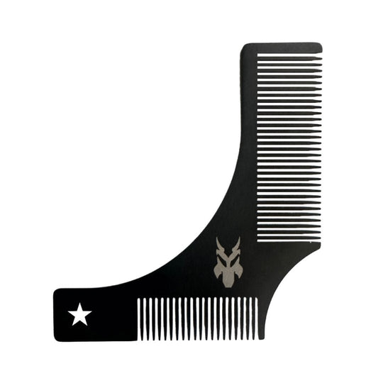 Metal Beard Shaping Comb - Barbarossa Brothers