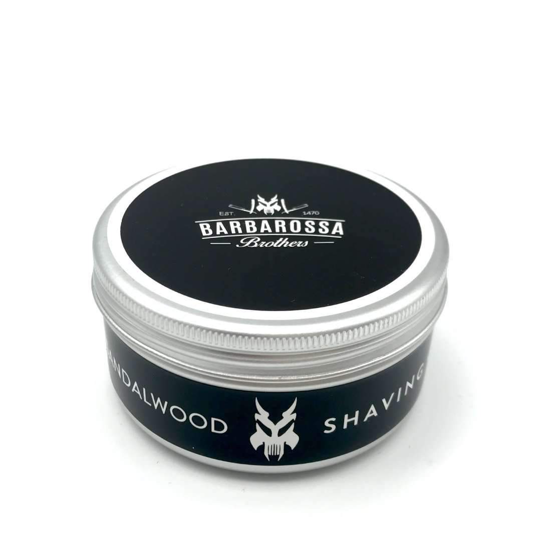 Sandalwood Shaving Cream (100ml) - Barbarossa Brothers