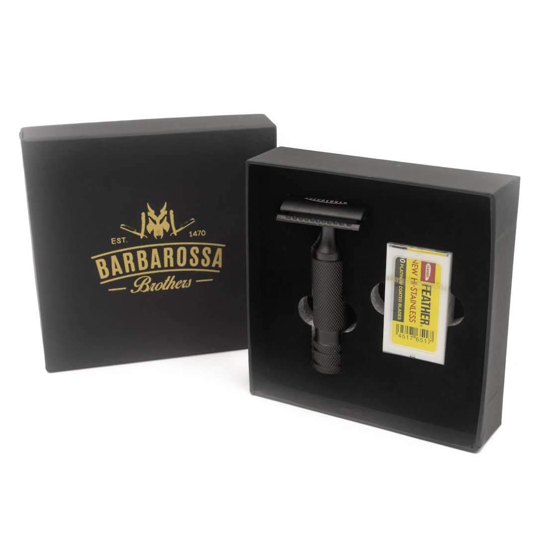 Battle Brothers Razor Safety Razor - Mens Razors Best - Double Edge Single Blade Razor - For ...